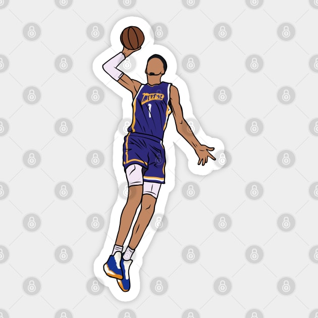 Victor Wembanyama Dunk Sticker by rattraptees